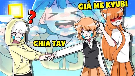 Hiha VÀ Yummie Troll Kyubi VÀ TÀu HỦ BẰng CÁch GiẢ LÀm MẸ Kyubi Chia