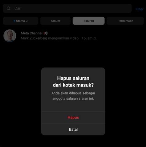 Cara Keluar Dan Gabung Kembali Saluran Siaran Instagram