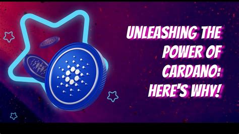 Unleashing The Potential Of Cardano YouTube