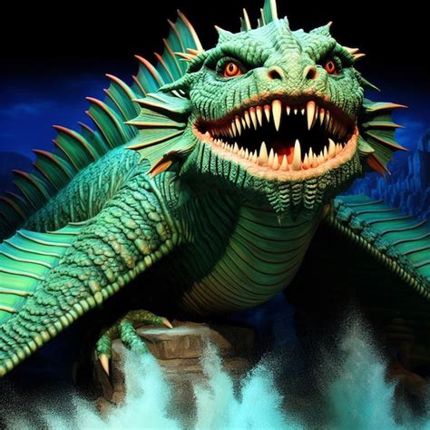 premium ai image sea dragon