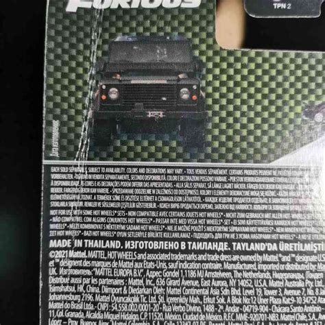 Promo Hot Wheels Premium Land Rover Defender Fast Furious Fleet Ban Karet Diskon Di Seller