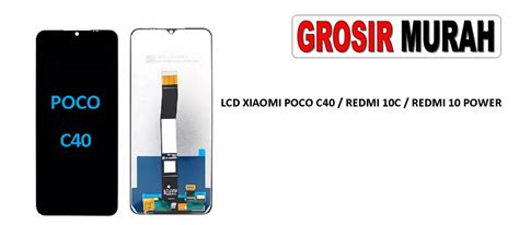 LCD XIAOMI POCO C40 | Toko Librajaya | Toko Librajaya