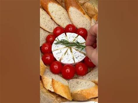 Сыр камамбер в духовке с багетом. Подробный рецепт в описании. - YouTube