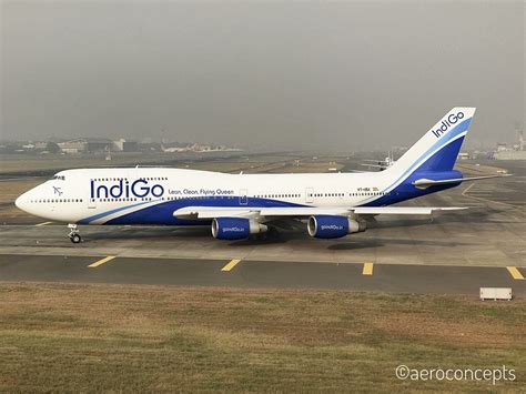 Indigo Plane Inside