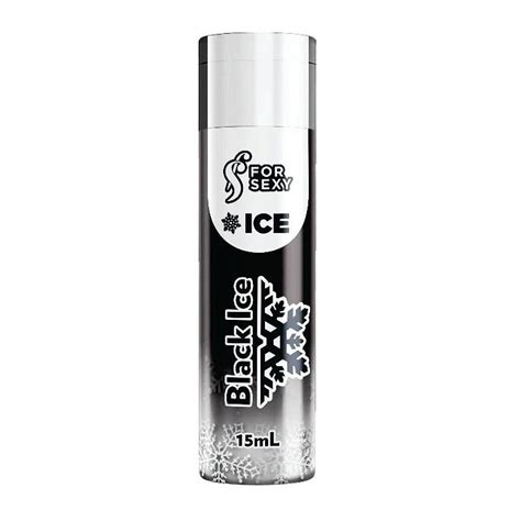 Gel Para Massagem Comestivel Sensação ICE mL Black Ice FOR SEXY Lust of Love Sex Shop