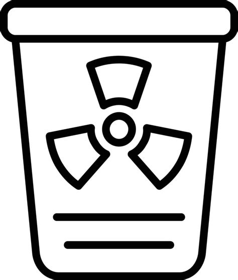 Toxic Waste Line Icon 10594429 Vector Art at Vecteezy