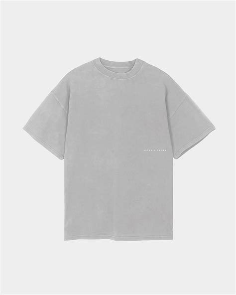 NAKED TEE LIGHT GREY Estudio Palm