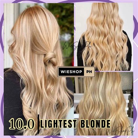 Bremod Lightest Blonde Hair Color Set With Oxidizer Shopee Philippines