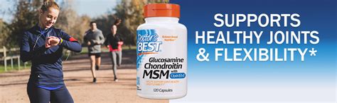 Doctor's Best Glucosamine Chondroitin MSM Capsules 120 Count - Joint ...