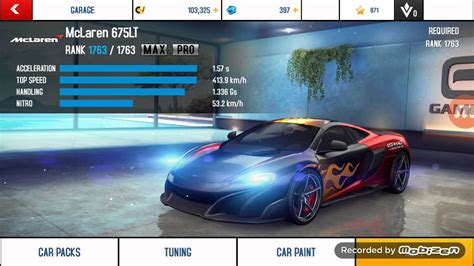 Asphalt 8 McLaren 675LT Dubai Reverse Chalenge 15 YouTube