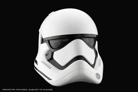 Are You Wearing The First Order Stormtrooper Helmet For The Premiere