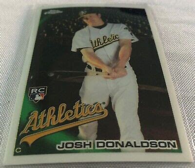 Topps Chrome Baseball Josh Donaldson Oakland Athletics Rookie Card