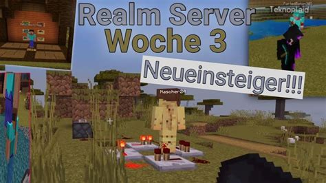 Woche Jeder Kann Mitmachen Minecraft Realm Server Compilation