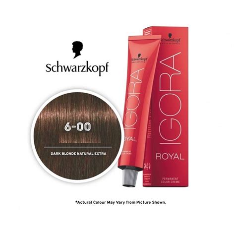 Schwarzkopf Igora Royal 6 00 Dark Blonde Natural Extra Permanent Color
