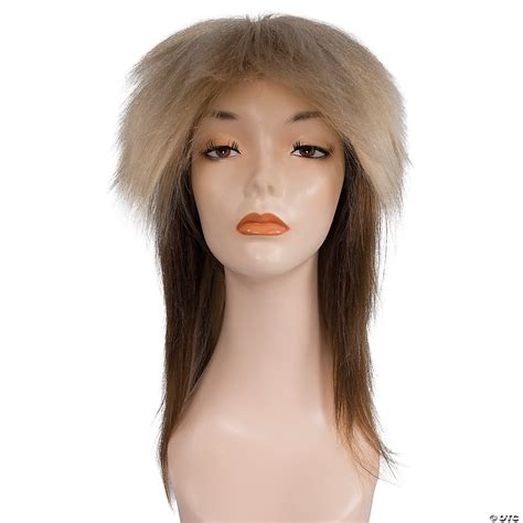 Morris Costumes LW290BNDBL Adult Tina Barg Costume Wig Light Brown Dark Blonde Walmart