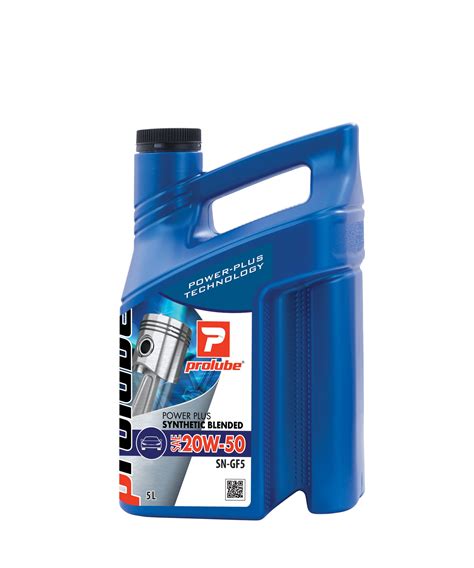 SAE 20W-50 SN GF 5 (SYNTHETIC BLENDED) - Pro Lube