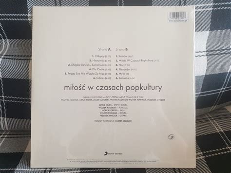 Myslovitz Miłość W Czasach Popkultury 2018 folia Gdańsk Kup teraz