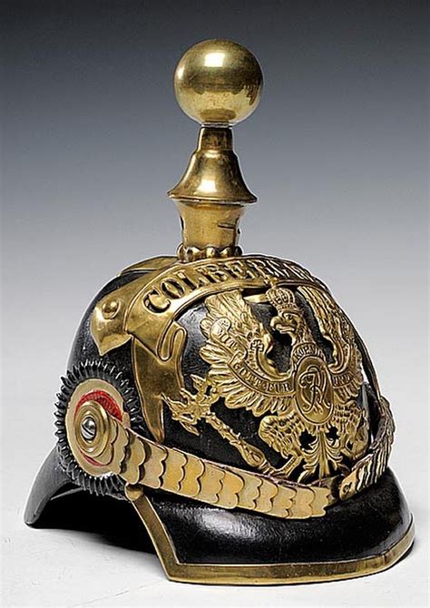 Prussian Model 1860 Pickelhaube Helmet With Colberg 1807 Bandeau