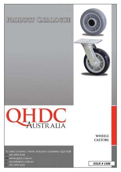 download our catalogue - Industrial Wheels and Castors