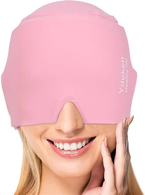 Amazon Gel Ice Headache Relief Cap Wearable Strechable Migrine