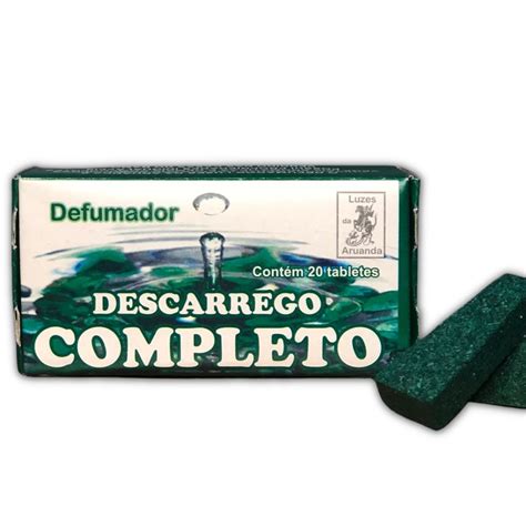 Defumador Descarrego Completo Tablet Espiritual Caixa 20