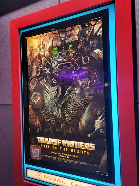 Transformers Rise Of The Beasts Posters Showing Up At US Theaters