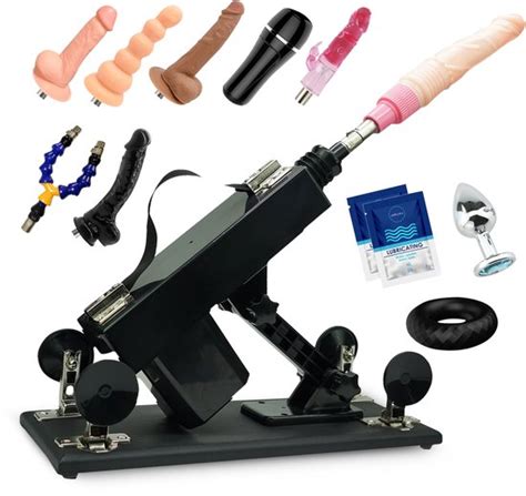Sex Machine Met Opzetstukken Dildos Pocket Pussy Seksmachine Neukmachine Bol