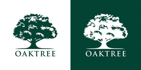 Oak Tree Logo 3689658 Vector Art At Vecteezy