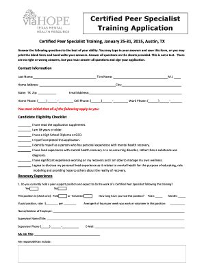 Fillable Online Viahope CPS Application Form Via Hope Viahope Fax