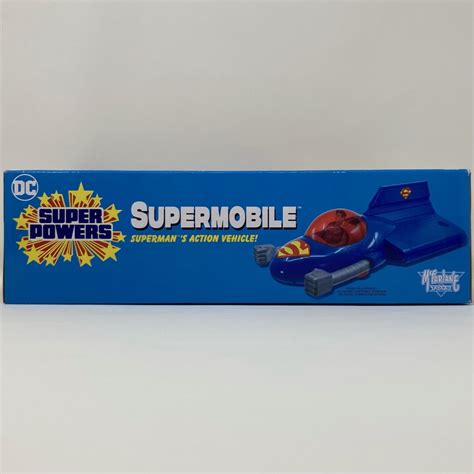 McFarlane DC Super Powers Supermobile Superman Action Vehicle New EBay