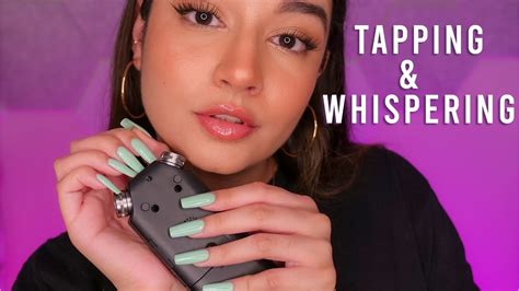 Asmr 30 Mins Of Tapping And Whispering For Sleep ♡ Youtube