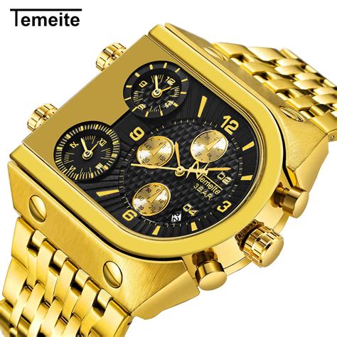 S Temeite Relogio Masculino Top Brand Luxury