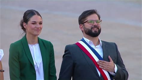 As Fue La Llegada Del Presidente Gabriel Boric A La Moneda Youtube