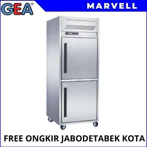 Jual Upright Chiller Gea M Rw8u1hh Kulkas Chiller 2 Pintu Stainless New