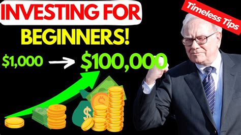 Warren Buffett Investing For Beginners Youtube