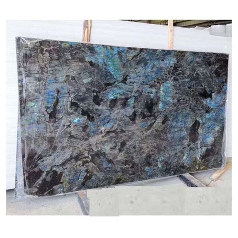 Labradorite Blue Granite 96 Inches Kitchen Countertop