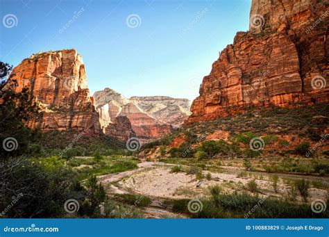 Rocky Peaks in Mount Zion stock image. Image of park - 100883829