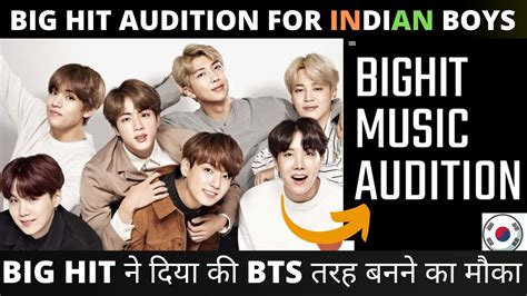 Big Hit Audition Bts Announce New Global Big Hit Music Auditions