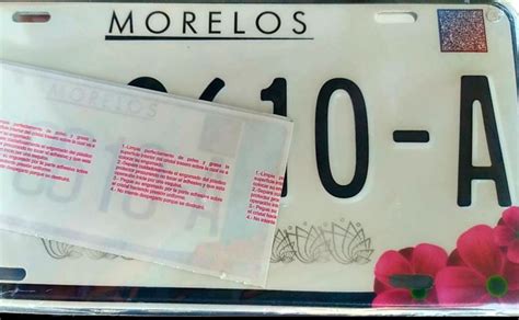 ¿cuáles Son Los Beneficios De Tener Placas De Morelos En El Edomex Y Cdmx