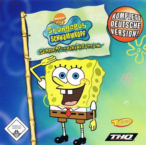 Spongebob Squarepants Battle For Bikini Bottom Cover Or Packaging Material Mobygames