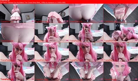 Clarissa Cox He Makes The Cutest Sissy Maid November Shemale Hardcore Blowjob Anal