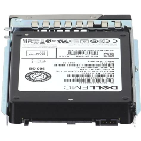 Dell K Wn Gb Sas Gbps Read Intensive Dwpd In Hot Plug Ssd