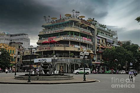 Hanoi Highlands Coffee Shops Photograph By Chuck Kuhn Fine Art America