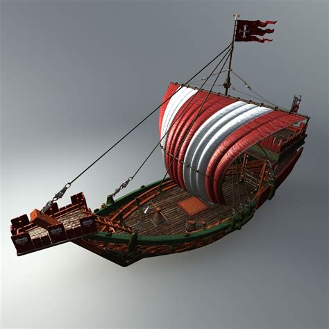 Cog Ship 3D Model $99 - .fbx .max - Free3D