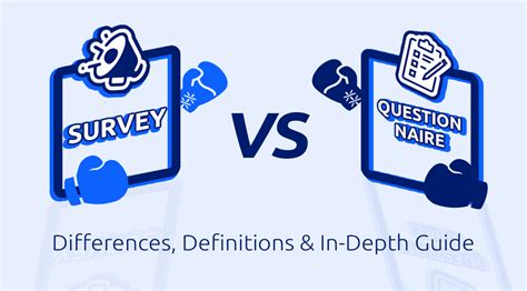 A Differences Guide On Survey Vs Questionnaire • Glue Up