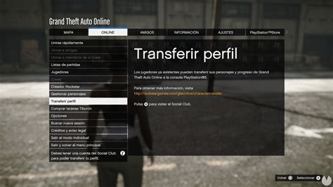 GTA Online Cómo transferir tu personaje desde PS4 y Xbox One a PS5 y