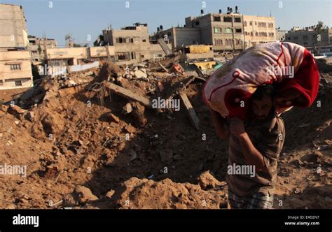 Gaza Stadt Gazastreifen Palästinensische Gebiete 9 Juli 2014 Eine