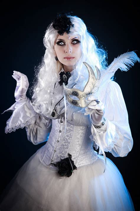 White Gothic Mask Stock By Nerium Oleanders On Deviantart