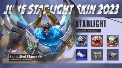 JUNE STARLIGHT SKIN 2023 ALL REWARDS IN JUNE STARLIGHT SKIN ML