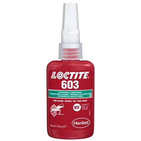 Colle Méthacrylate Pour Surfaces Cylindriques Loctite 603 Loctite